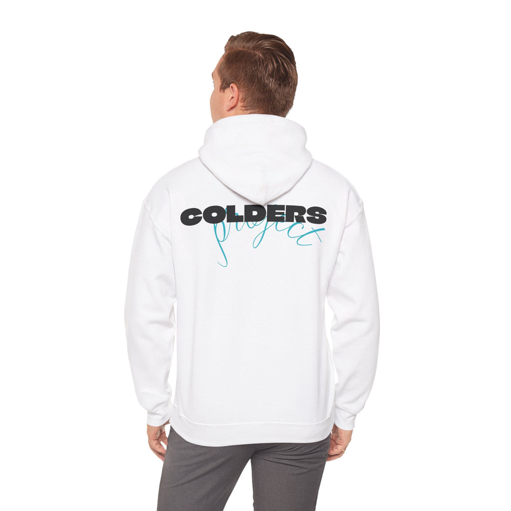 sudadera hoodie white