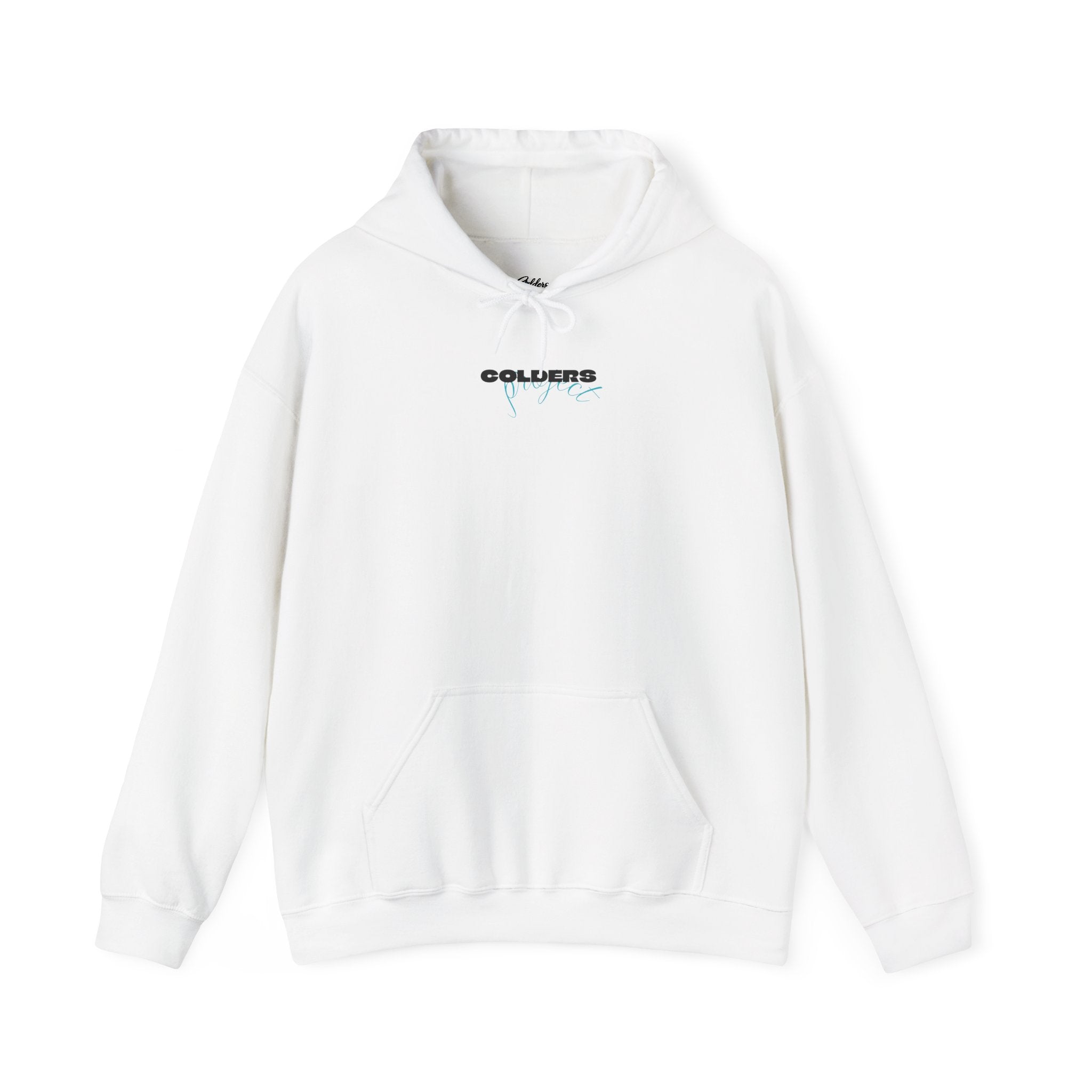 sudadera hoodie white